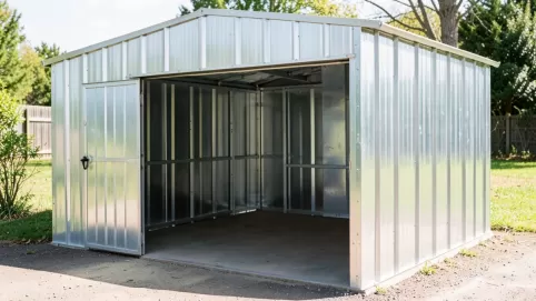 garaż blaszany 6x4 cena