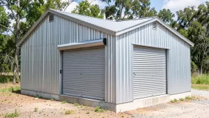 garaż blaszany 6x6 pozwolenie