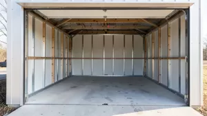 garaż blaszany 9x10