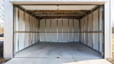 garaż blaszany 9x10