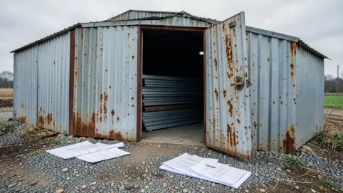 garaż blaszany jakie dokumenty