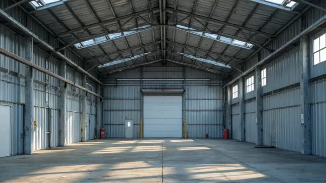 Garaż blaszany konstrukcja