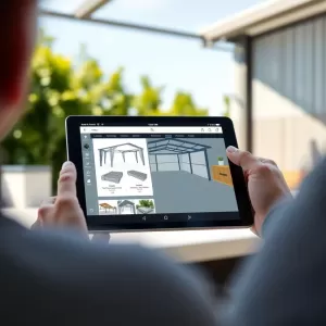 Garaż blaszany na wymiar konfigurator