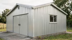 Garaż blaszany ocieplony 5x6