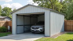 garaż blaszany ocieplony cena