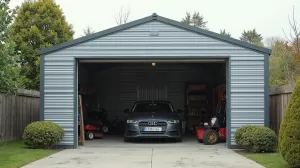 Garaż blaszany powyżej 35m2