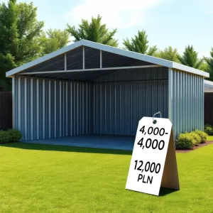 Garaż Blaszany Z Wiatą Cena