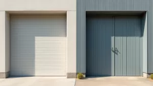 garaż tynkowany czy blaszany