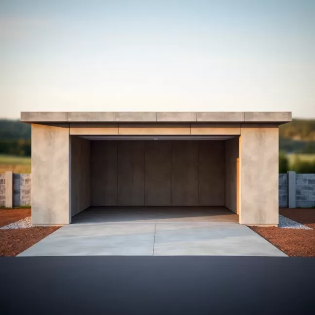 Garaż Z Płyt Betonowych Cena