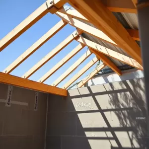 Garaż z płyt betonowych jak zrobić dach