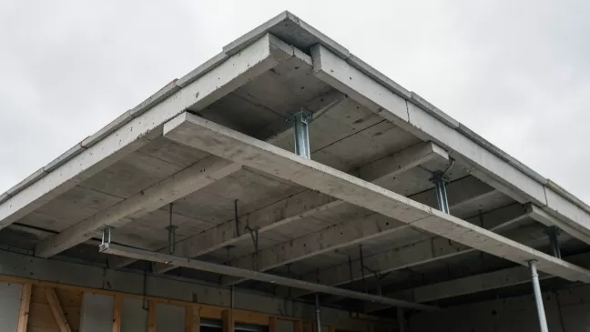 Garaż z płyt betonowych jak zrobić dach