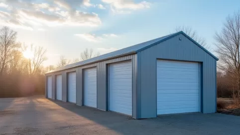 garaże blaszane ocieplane