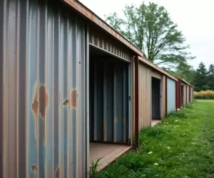 Garaże blaszane używane małopolska