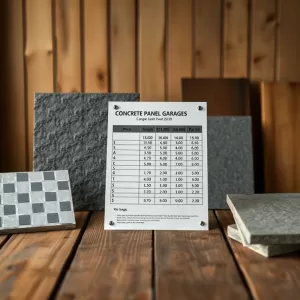 Garaże Z Płyt Betonowych Cennik