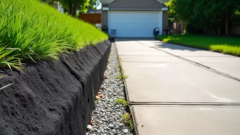 Geokrata na stromy podjazd