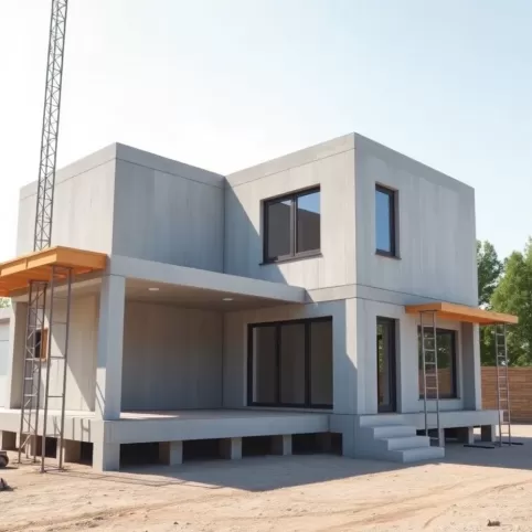 Gotowe domy z płyt betonowych cena