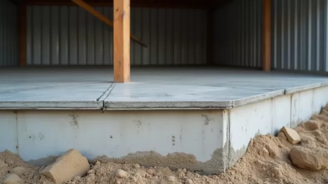 Grubość wylewki pod garaż blaszany