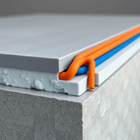 Grzewcze płyty fundamentowe