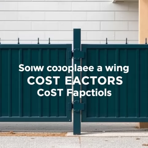 Ile kosztuje montaż bramy dwuskrzydłowej