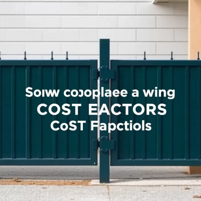 Ile kosztuje montaż bramy dwuskrzydłowej