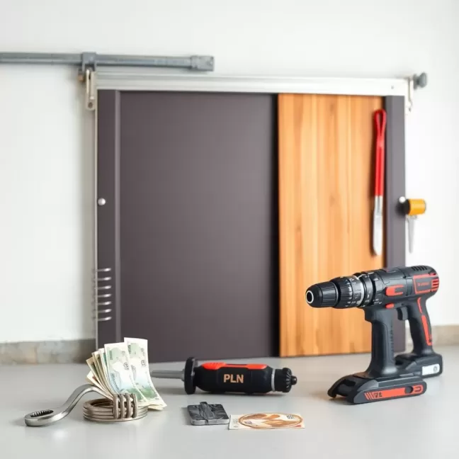 Ile kosztuje montaż bramy garażowej uchylnej