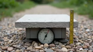 ile waży płyta betonowa 50x50