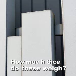 Ile waży Płyta betonowa ogrodzeniowa