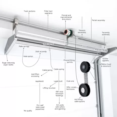 Instrukcją montażu bramy segmentowej