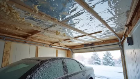jak ocieplić sufit w garażu blaszanym