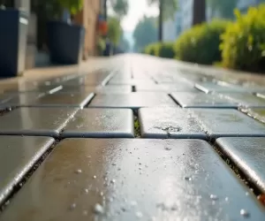 Jak odświeżyć betonowe płyty chodnikowe