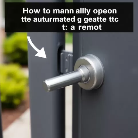 Jak otworzyć bramę wjazdową bez pilota