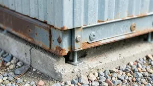 Jak przymocować garaż blaszany