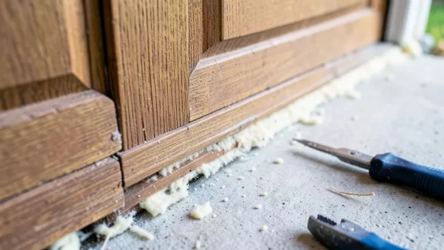 Jak uszczelnić drzwi garażowe drewniane