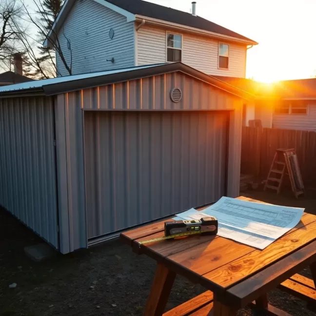 Jak uzyskać pozwolenie na budowę garażu blaszanego