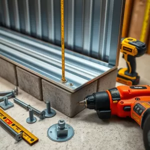 Jak Zakotwiczyć Garaż Blaszany Do Bloczków Betonowych