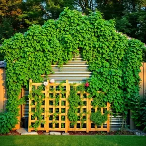 Jak zamaskować blaszany garaż