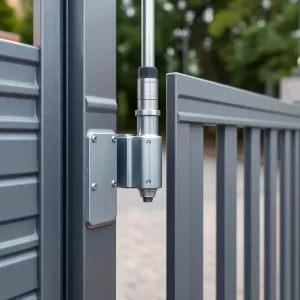 Jak zamontować siłowniki do bramy dwuskrzydłowej otwieranej na zewnątrz