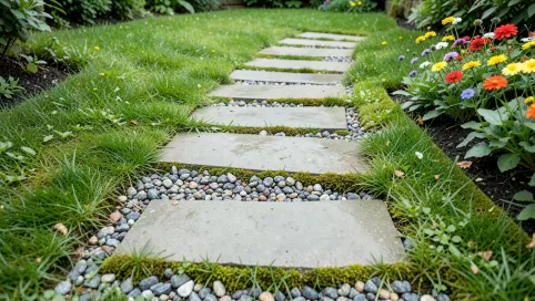 jak zrobić płyty betonowe do ogrodu