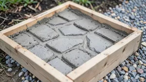 jak zrobić płyty betonowe z formy