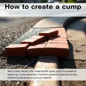 Jak zrobić podjazd pod krawężnik