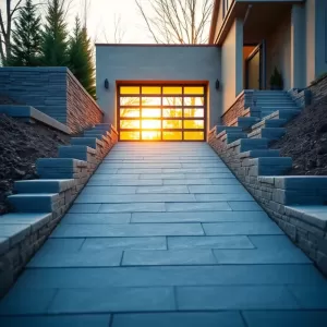 Jak zrobić stromy podjazd do garażu