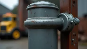 Jaka grubość słupka do bramy