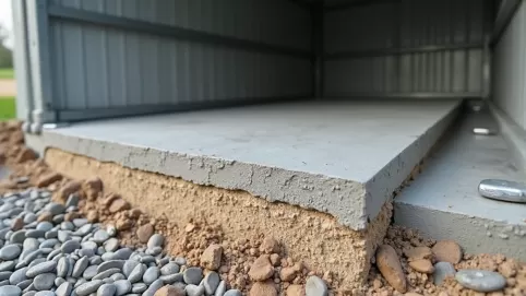 jaka grubość wylewki pod garaż blaszany