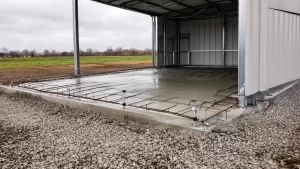 jaki fundament pod garaż blaszany