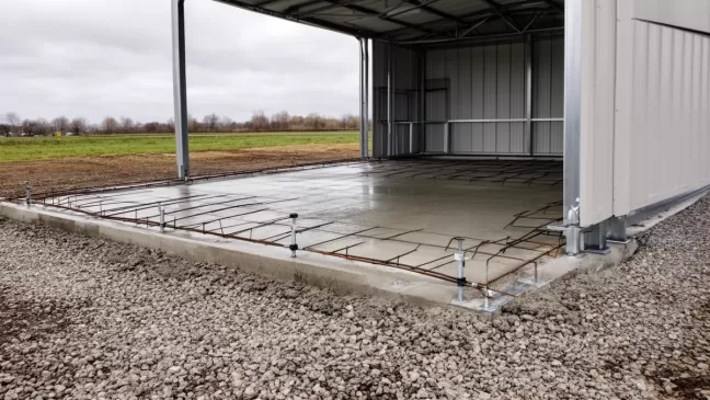 jaki fundament pod garaż blaszany
