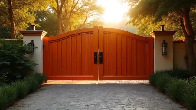 Jaki kolor bramy wjazdowej