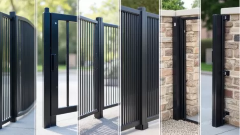 Jaki profil na bramę skrzydłowa