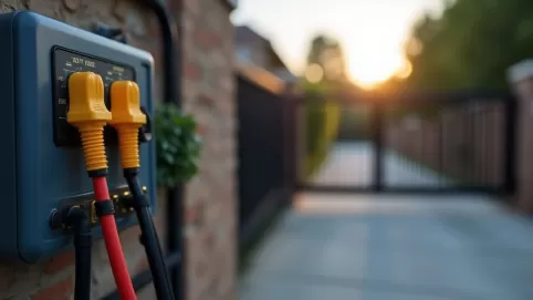 Jaki przewód do lampy sygnalizacyjnej bramy