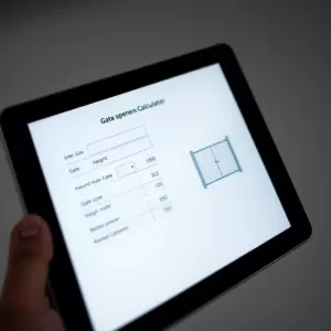 Kalkulator siłowników do bram