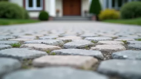 kamień kliniec na podjazd